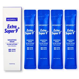 메디필 엑스트라 슈퍼 9 플러스 물광 리프팅 랩핑 마스크4ml x 4개입