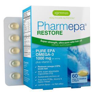 이그너스 Pharmepa 리스토어 퓨어 EPA 오메가-3 1000mg 소프트젤 60정