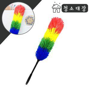 [월드크린]청소대장 그물망 먼지털이개 특대 책장 책상 서랍장 먼지