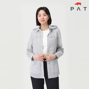 [PAT 여성] 스트라이프 써커 아우터형 셔츠_1J41512