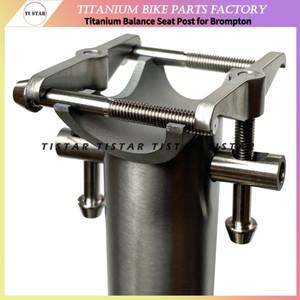 Brompton 자전거용 티타늄 밸런스 시트 포스트  초경량 액세서리  31.8mm  550mm