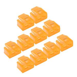 랜 포트락 RJ45 잠금장치 보안 커넥터 10개 NM-RL02D