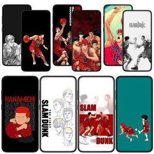 슬램덩크 농구 케이스 휴대폰 커버, 갤럭시 노트 20 울트라 10 8 9 S10 라이트 S9 A6 A8 플러스 A7 A9 소프트 케이스