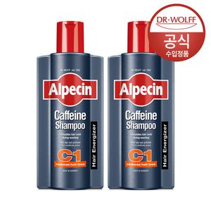 알페신 카페인 샴푸 C1 모발 강화 600ml x2