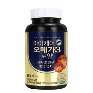종근당건강 아이케어 오메가3 로얄 90정 1개