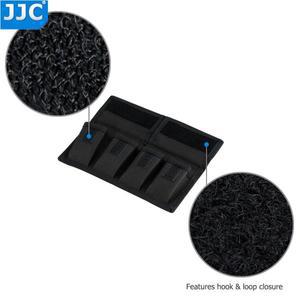 JJC DSLR 카메라 배터리 파우치 가방 캐논 EOS RP M6 마크 II M5 77D 800D 760D 케이스 SD 카드 홀더