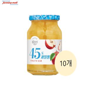 [보금푸드] 복음자리 45도 과일잼 사과 350g 10개