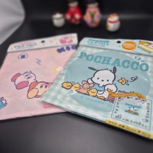 ㅁ한국발송 일본현지 직접수입ㅁ 산리오 프렌즈 포차코 & 별의 커비 멀티크로스 보자기 도시락