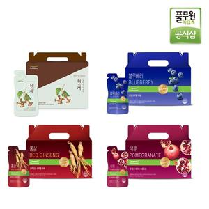 [풀무원녹즙] 건강즙(세트) 4종 70ml x 20포 / 석류즙 블루베리즙 헛개즙 홍삼즙