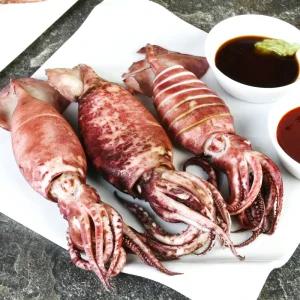 [혜택 14,020] 국내산 오징어(급냉) 통오징어 1kg 4-6미