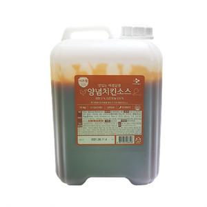 이츠웰 매콤달콤양념치킨소스 PET 10Kg 1개 닭강정 업소용 통닭 액상 요리용 조리용