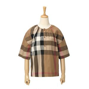 버버리 여성 블라우스 반팔 셔츠 GRETTON TOP TAUPE BROWN8084312
