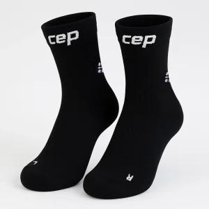 CEP 코어 런 미드컷 V 5.0 컴프레션 압박 남성 여성 중목 스포츠 헬스 러닝 양말 블랙 WP9C5R
