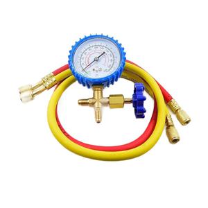 냉매가스 게이지 R22 자동차 불소 R410a R134a 저압계이중관