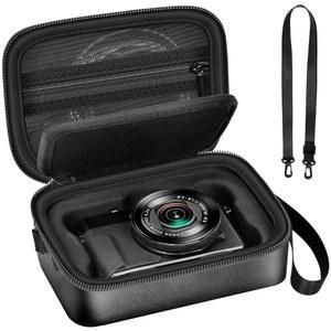 캐논 파워샷 G7X Mark III/ II/ SX740/SX720 4K 디지털 카메라, 포인트 앤 샷 브이로그 카메라 가방, 패딩 디바이더 홀더 SD 카드 포함. 스트랩은 트래블 블랙(박스 전용)에 부착되어 있습니다