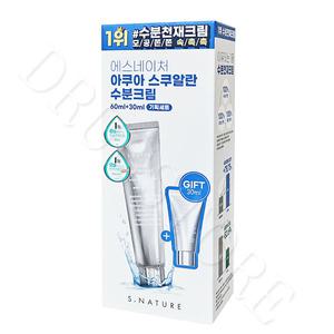 에스네이처 아쿠아 스쿠알란 수분크림 60ml 1개 + 30ml 1개