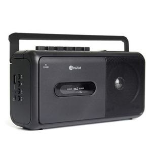 가정용 포터블 라디오 A-35/블랙 아날로그 카세트 플레이어 USB/MP3 테이프녹음 재생