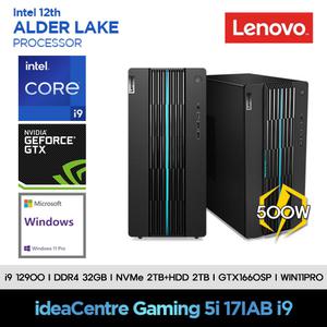 레노버 12세대 i9 컴퓨터 Gaming5-17IAB7-CI9GT66SVMW+11PRO(I9 12900+32GB+SSD2TB+2TB+GTX1660SP+11PRO)