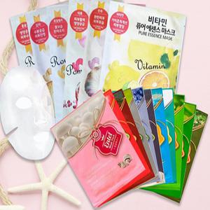 엔텔 에바네이쳐 마스크팩 1P 수분팩 시트팩 피부진정 1일 1팩 데일리 수면 얼굴 팩