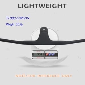 내부 자전거 카본 핸들바  MTB 프레임 폭 780mm  스템 길이 100mm