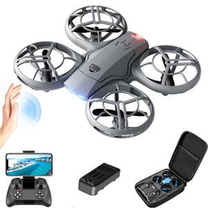 4DRC V8 FPV 카메라 유지 6k 헬리콥터 광각 높이 HD 드론 미니 와이파이 RC 소형 회색