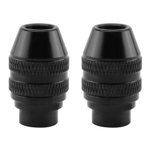 2PCS 멀티 퀵 체인지 열쇠가없는 척 DREMEL 4486 로타리 도구 용 범용 척 교체 3000 4000 7700 8200