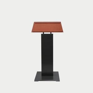 텍스타일 메뉴판거치대 안내간판장착 480mm 브라운 보면대 높이조절 각도조절