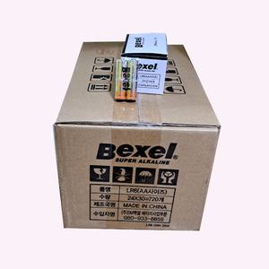 총판/벡셀 수퍼알카라인 건전지1.5V 720알 /AA,LR6/AAA,LR03 / 벌크형포장