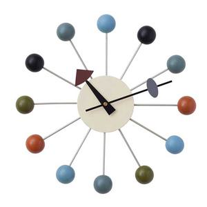 볼클락 고급형 Ball clock 조지넬슨 디자인 나무 볼 벽시계 볼시계 티무스