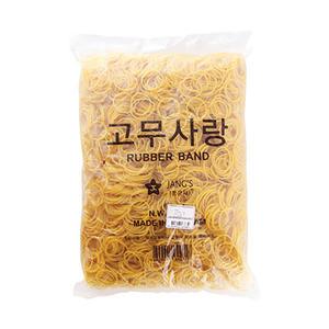 고무밴드1kg직경40mm 노랑고무줄0041