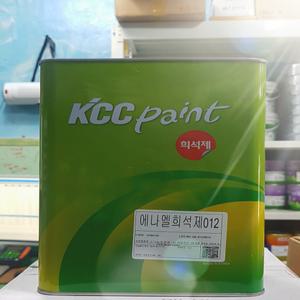 KCC페인트 신나 012에나멜희석제 4L 유성페인트 신너
