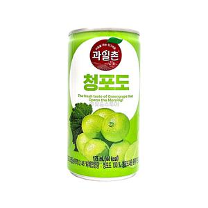 과일촌 청포도 드링크 175ml 30캔