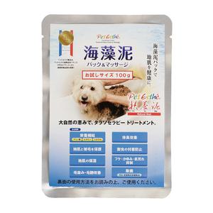 펫에스테 강아지 머드 팩 반신욕 비듬 각질 피부 털 관리  100g (동물병원 사용 제품)
