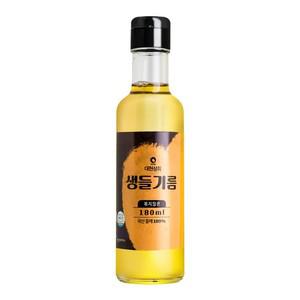 50년전통 저온생압착 국산생들기름 180ml