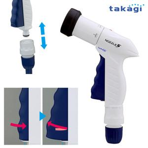 takagi 분사기 1590 (NOZZLE5) 커넥터포함/호스노즐 물분사기 살수기 물뿌리개