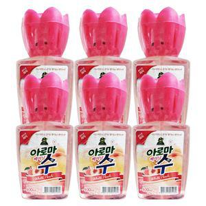 산도깨비 방향제 아로마 수 화이트 피치 400mL X 6개
