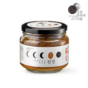 된장 450g 유리용기 순창문옥례 우리콩 100% 국내산 재래식 명인 된장 소포장