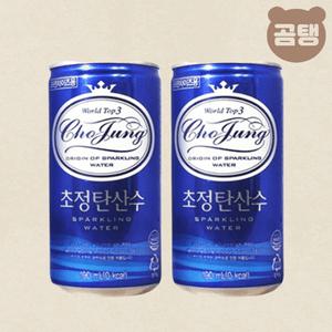 일화 초정 탄산수 플레인 탄산음료 작은캔 190ML X 총 60캔 90캔