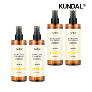 쿤달 퍼퓸 룸 앤 패브릭 섬유탈취제 일랑일랑 300ml x4개