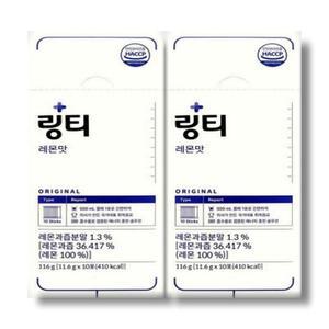링티 레몬맛 11.6g 10포 2박스