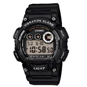[카시오] (정품) CASIO 패션스포츠시계 /스톱워치/ LED라이트 / 진동알람 [W-735-1A]