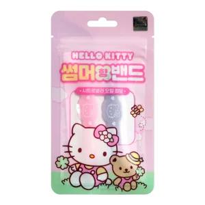 헬로키티 캐릭터 썸머 향 밴드 2p 어린이 여름 캠핑 용품 벌레 차단 퇴치 방향제 팔찌 1개
