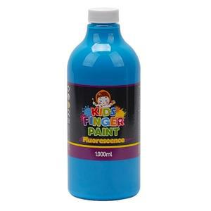 [XBI6K013]미술놀이 핑거페인트 형광색 1000ml 낱색 물감
