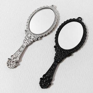 비즈아이 [7363-01]메탈펜던트 클래식엔틱공주거울 26x74mm ,1개