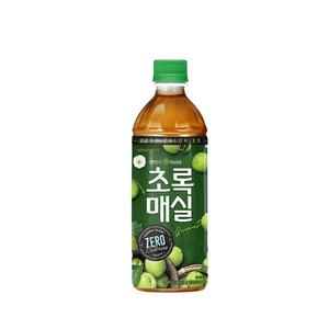 초록매실 제로 500ml 20개 제로칼로리 음료 사무실음료수 탕비실간식 학교간식