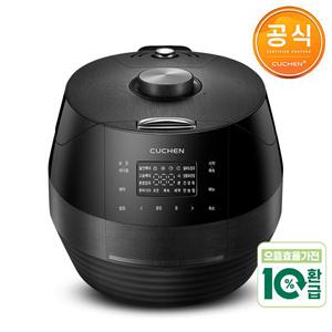 쿠첸 1등급 냉동보관밥 알고리즘 6인용 IH 전기압력밥솥 CRH-PCWK0670G Black Edition