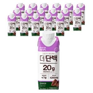 빙그레 더단백 드링크 초코 250ml 18개