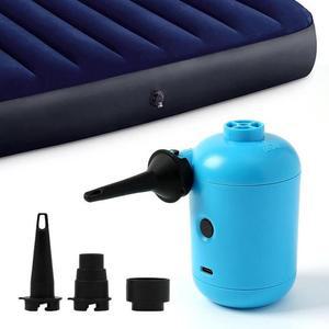 바람넣기 USB 휴대용 전동 미니펌프 에어펌프(블루)