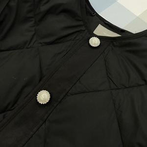 [BZFI69J1_51AG]고급 부자재 큐빅 진주 보석단추 21mm