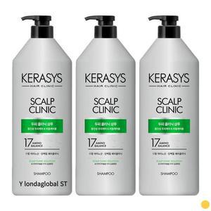 케라시스 샴푸 두피 클리닉 비듬 케어 추천 980ml 3개